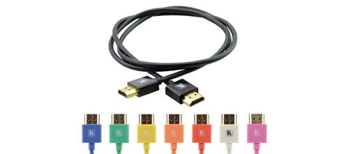 Kramer Cable Hdmi Flexible Alta Velocidad Con Ethernet Ultra Plano Color Amarillo C Hmhmpicoyl 1