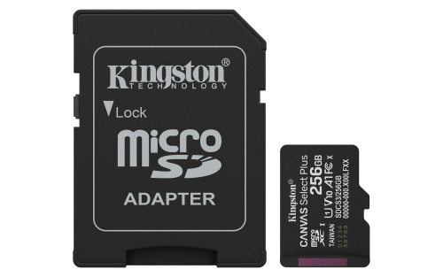 Kingston Technology 256GB microSDXC Canvas