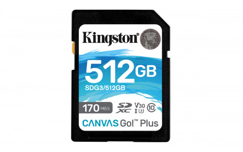 Kingston Technology Canvas Go Plus 512GB
