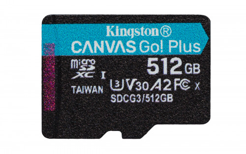 Kingston Technology Canvas Go Plus 512gb