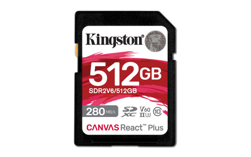 Kingston Technology Canvas React Plus 512GB