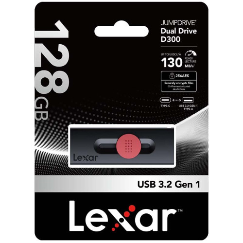 Lexar 128gb Dual Type C And Type A Usb 3 2