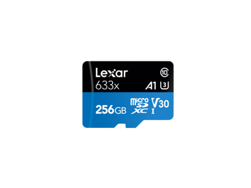 Lexar 633x 256 GB MicroSDXC UHS I Clase 10