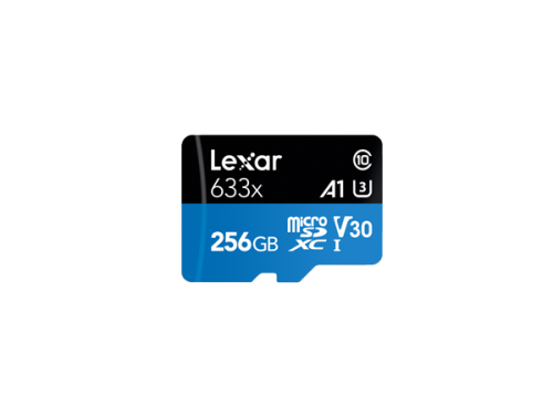 Lexar 633x 256 Gb Microsdxc Uhs I Clase 10