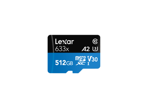 Lexar 633x 512 Gb Microsdxc Uhs I Clase 10