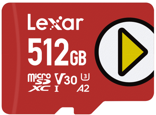 Lexar PLAY microSDXC UHS I Card 512 GB