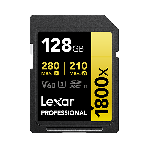 Lexar Professional 1800x 128 GB SDXC UH
