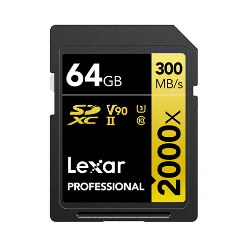 Lexar Professional 2000x 64 GB SDHC UHS
