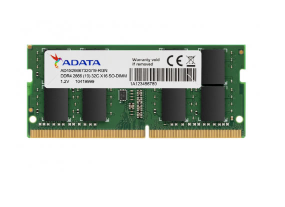 MEMORIA ADATA DDR4 2666 MHz 8GB SINGLE T