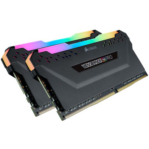 CORSAIR DDR4 16GB 2X8GB PC 3000 VENGEANCE RGB PRO BLACK
