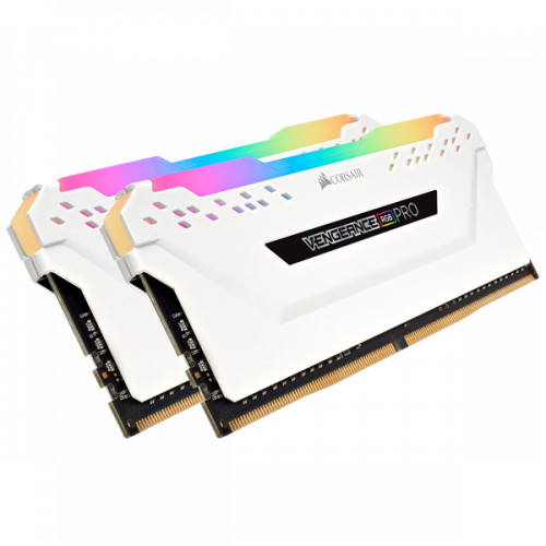 Corsair Ddr4 16gb 2x8gb Pc 3200 Vengeance Rgb Pro White