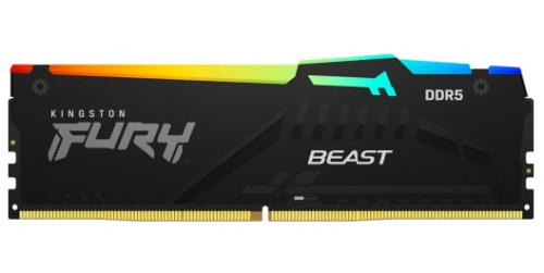 KINGSTON FURY BEAST RGB DDR5 16GB 4800MHZ CL38 KF5