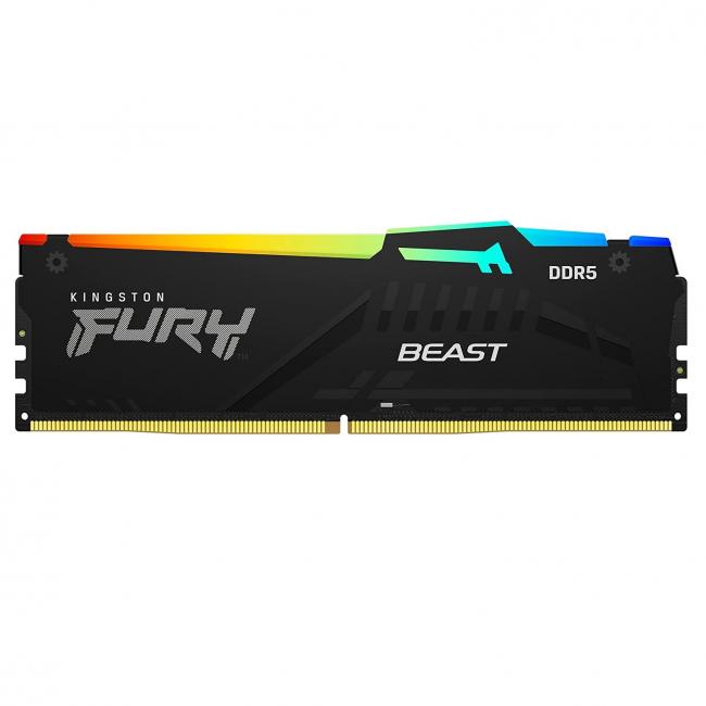 KINGSTON FURY BEAST RGB DDR5 8GB 4800MT S CL38 KF5