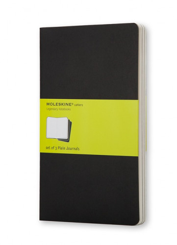 Moleskine Cahier Journal Pocket Black Plain