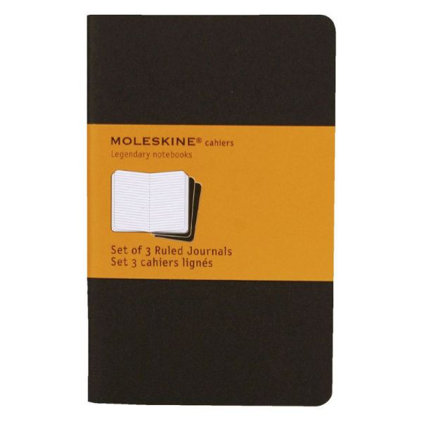 Moleskine Cahier Journal Pocket Black Ruled