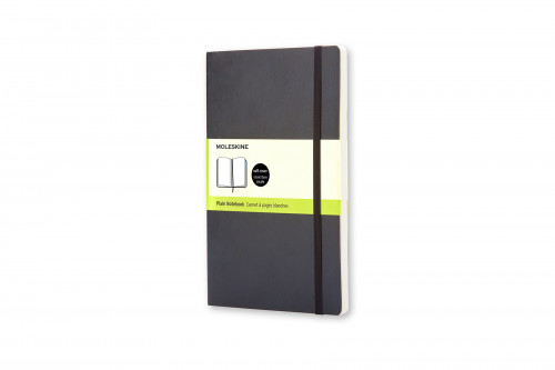 Moleskine Notebook Pocket Plain Black Soft Cover