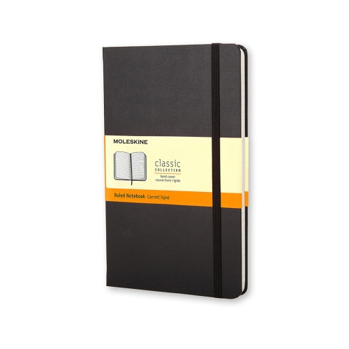 Moleskine Notebook Pocket Ruled Black Hard Cover