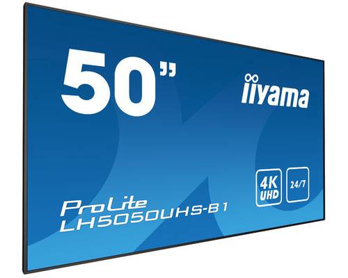 Monitor Iiyama 50 Lcd Uhd 4k Lh5050uhs B1