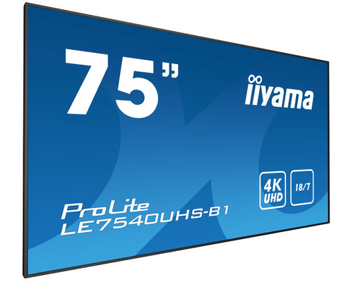 Monitor Iiyama Lfd 75 Ips Panel 4k Le7540uhs B1