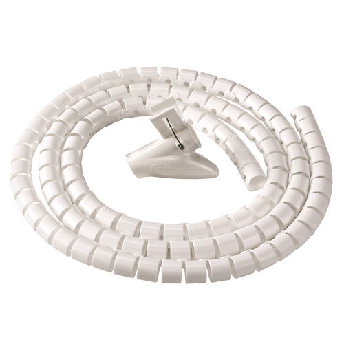 ORGANIZADOR CABLES ZIP 2M BLANCO FELLOWE