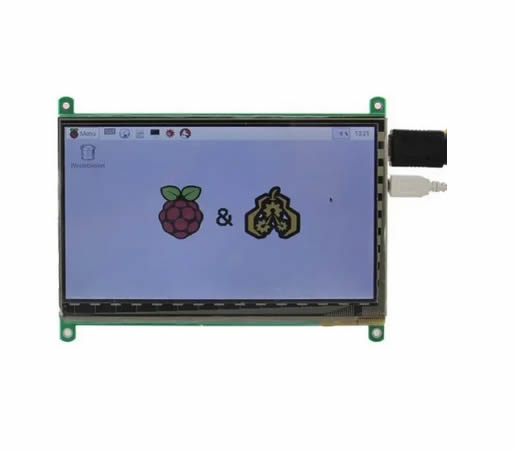 Raspberry Kit De Pantalla Tactil Lcd 7 R