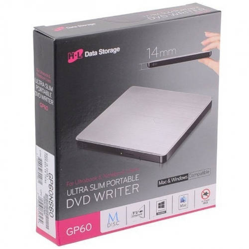 Regrabadora Lg Ultra Slim Portable Dvd Writer Plata