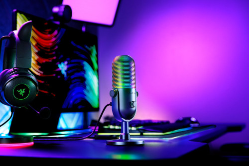 Razer Seiren V3 Chroma Negro Microfono