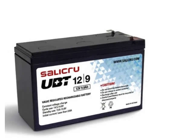 Salicru Bateria Ubt 129 9ah 12v Pack De 10