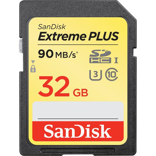 Sandisk Extreme Plus Sdhc 32gb 90mbs V30 Uhs I U3