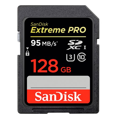 Sandisk Extreme Pro Sdxc 128gb 95mbs V30 Uhs I U3