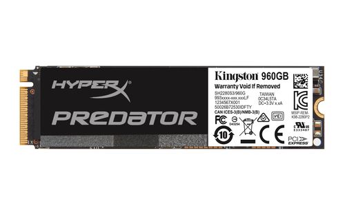 Ssd Kingston 960gb Hyperx Predator Pcie Gen2 X4 Hhhl