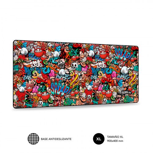 Subblim Alfombrilla Raton Graffiti Xl Mouse Pad