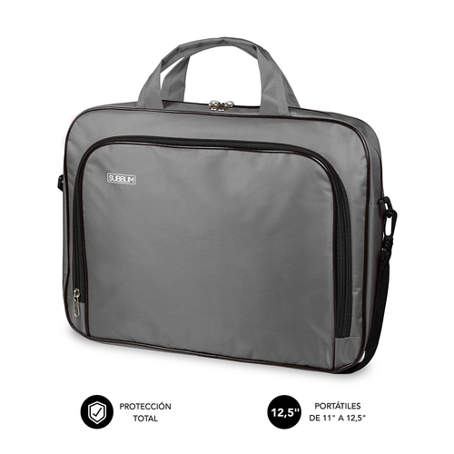 Subblim Maletin Ordenador Oxford Laptop Bag 11 12 5 Grey