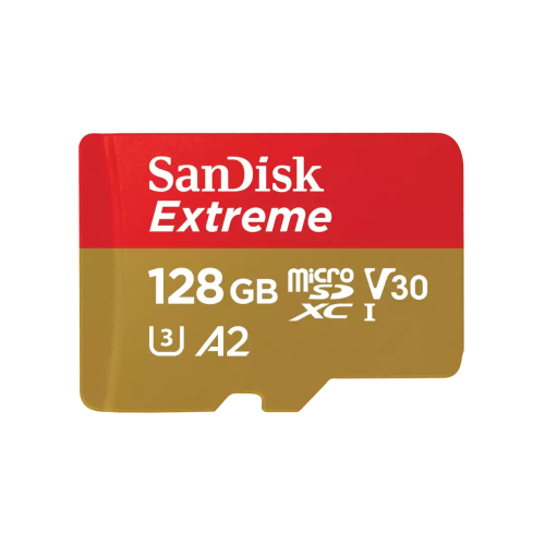 SanDisk Extreme 128 GB MicroSDXC UHS I 