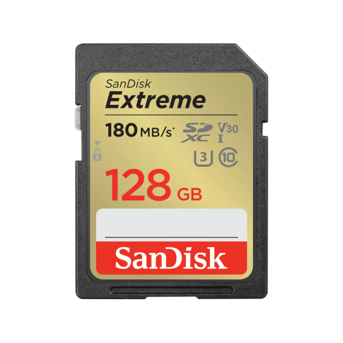 SanDisk Extreme 128 GB SDXC UHS I Clase 10