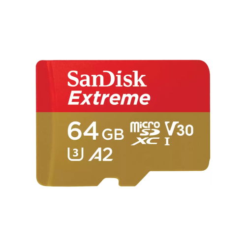 SanDisk Extreme 64 GB MicroSDXC UHS I C