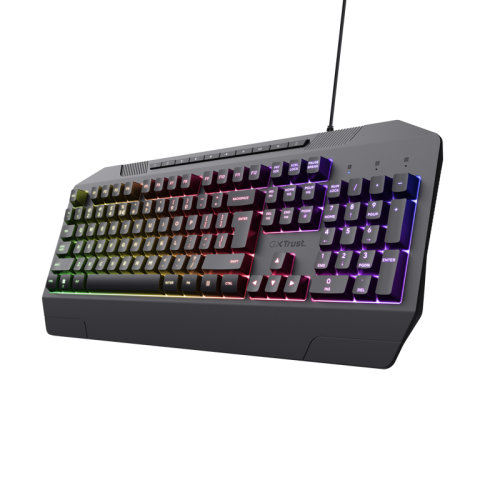 TRUST TECLADO GAMING ILUMINADO GXT836 E