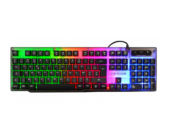 The G Lab Keyz Neon Teclado Usb Qwerty E