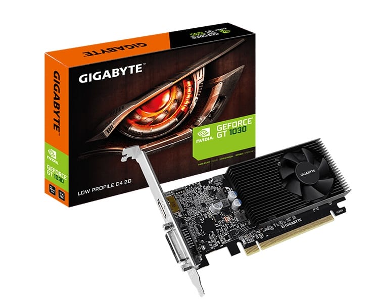 GIGABYTE GT 1030 2GB DDR4 LOW PROFILE