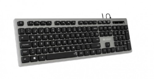 Wired Ergo Keys Silent Flat Hq Grey