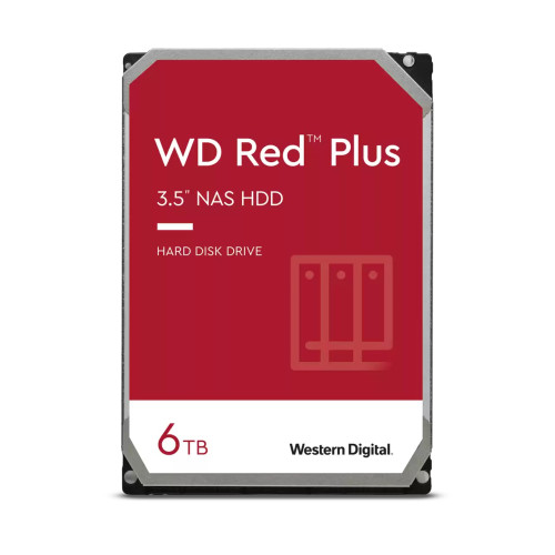 Western Digital Red Plus Wd60efpx 6tb Sata 3