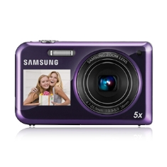 Camara Digital Samsung Pl170 Doble Pantalla 16mp  5x Violeta