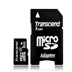 Memoria Micro Secure Digital Card 8gb Clase 4 Transcend