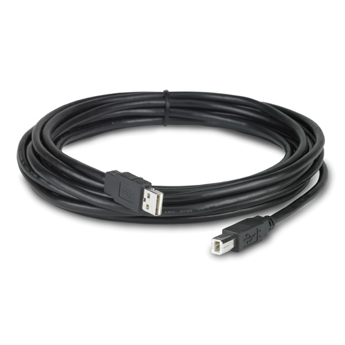 APC NetBotz USB Latching Cable LSZH 5m 500m USB A USB B Macho Macho Negro cable USB