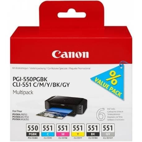 Canon Pgi 550pgbk Cli551 Pgbk