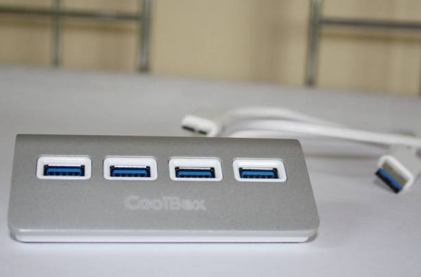 CoolBox HUBCOO4ALU3 USB 3 1 Gen 1 Type A 5000Mbit