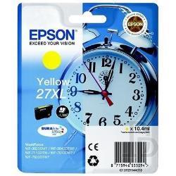 Epson Alarm Clock Singlepack Yellow 27xl Durabrite Ultra Ink