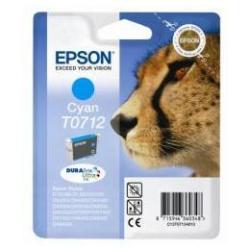 Epson Cheetah Cartucho T0712 Cian Etiqueta Rf 