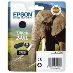 Epson Elephant Cartucho 24xl Negro Etiqueta Rf 