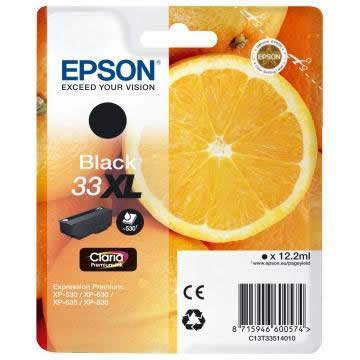 Epson Oranges Singlepack Black 33xl Claria Premium Ink